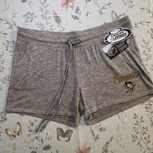 NWT NHL Pittsburgh Penguins Concepts Sport Sleep Shorts XL Gray Lounge